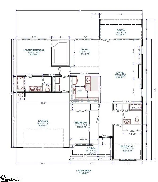 540 Dillon Street, Chesnee, SC 29323 - #3