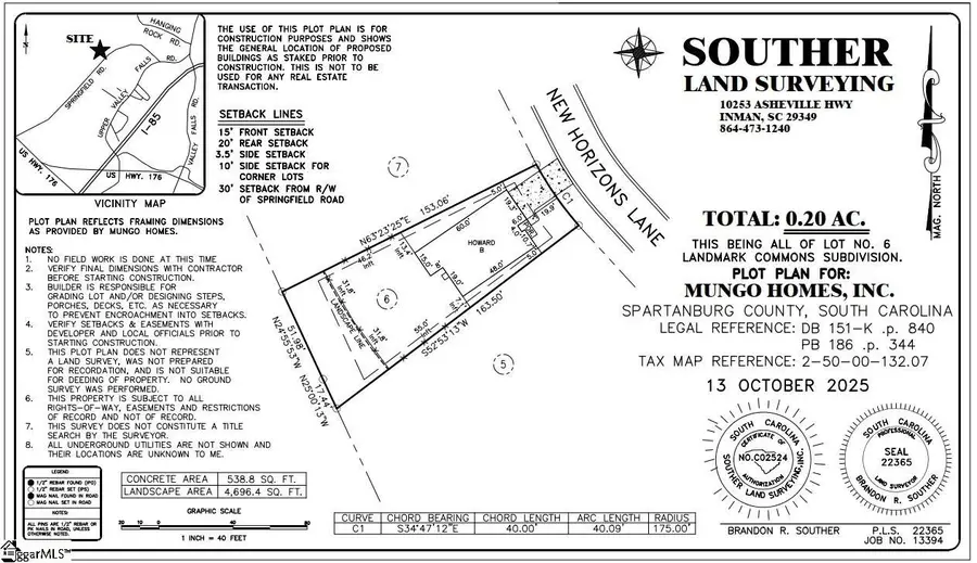7023 New Horizons Lane #Lot 6, Boiling Springs, SC 29316 - Image #2
