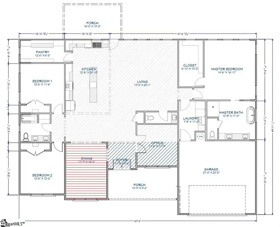 1111 Mount Lebanon Road, Pauline, SC 29374 - Image #3