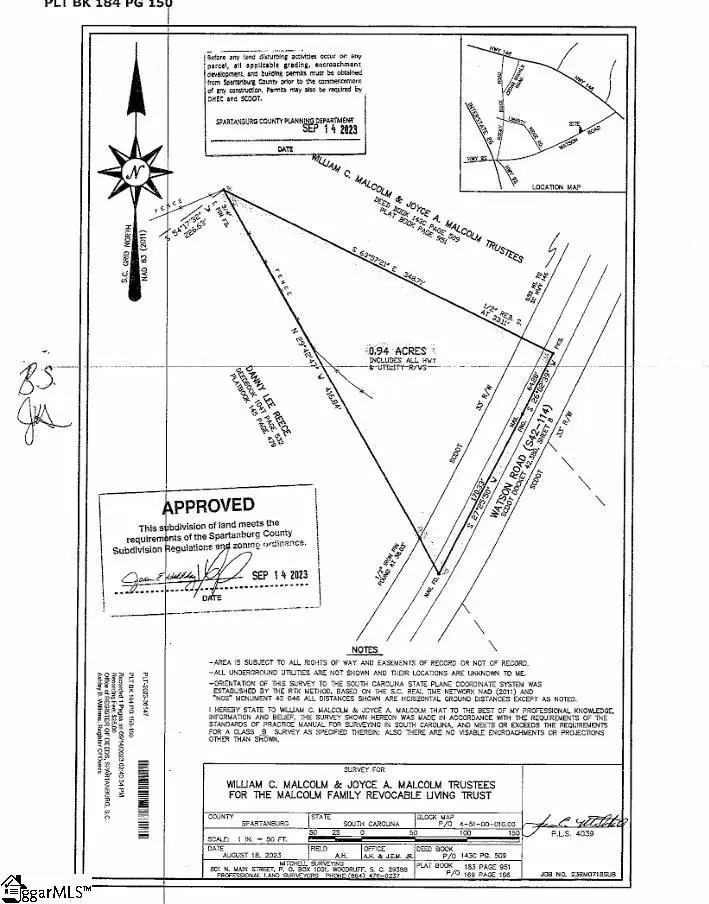 0 Watson Road, Enoree, SC 29335 - #3