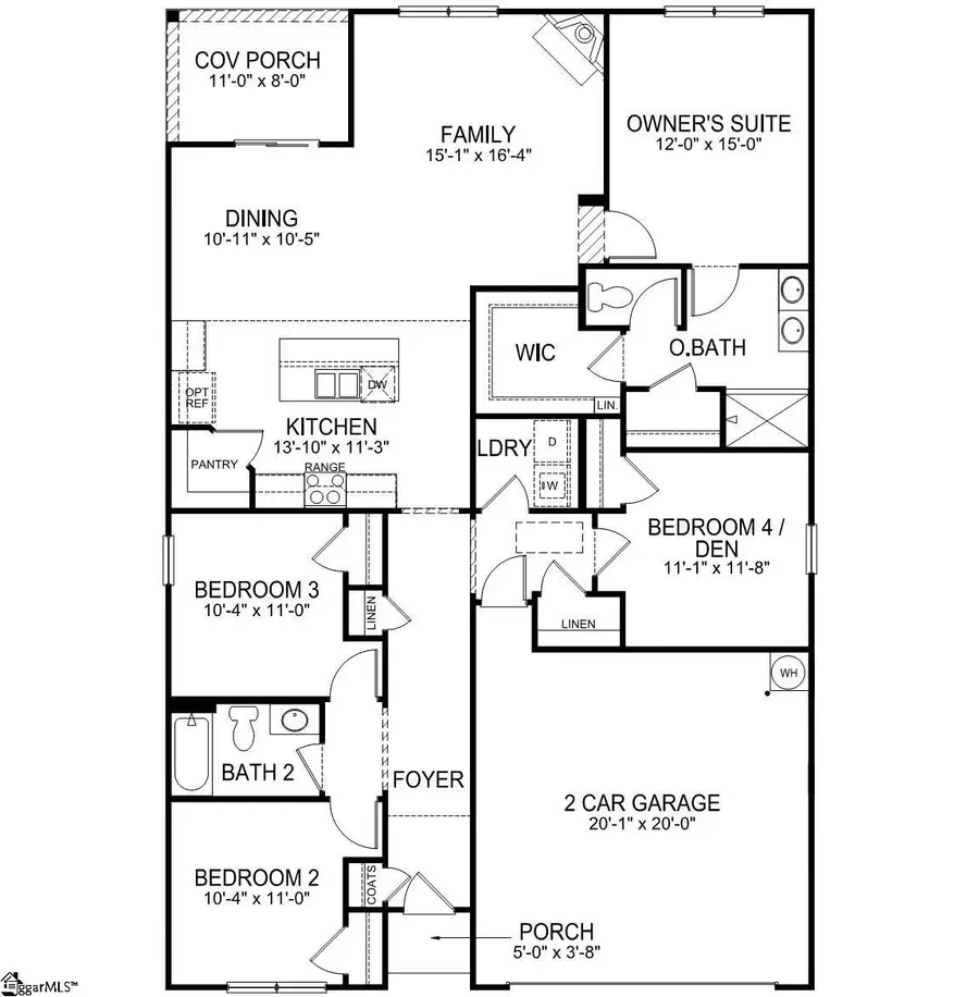 804 Crispin Street, Piedmont, SC 29673 - #3