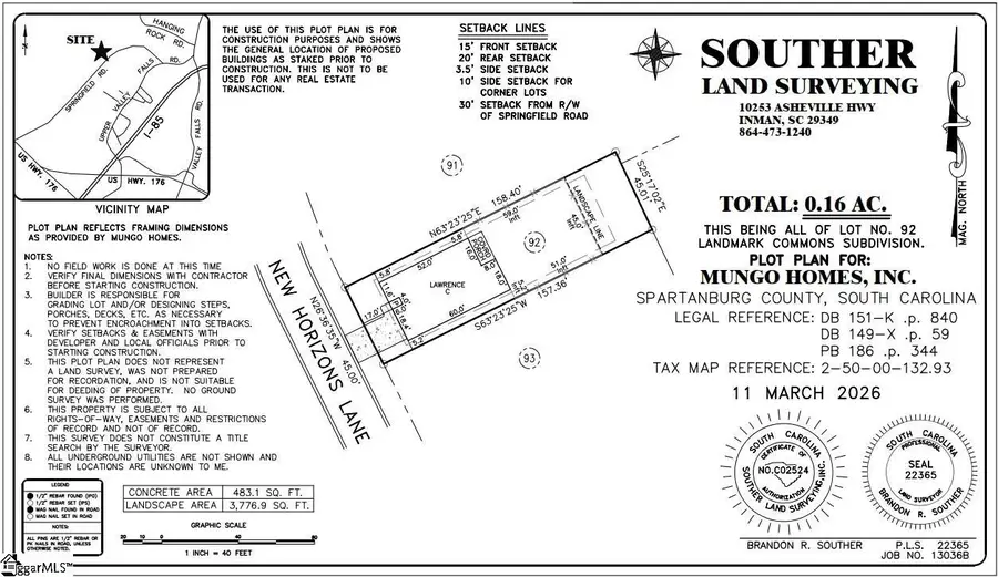 7034 New Horizons Lane #Lot 92, Boiling Springs, SC 29316 - #3