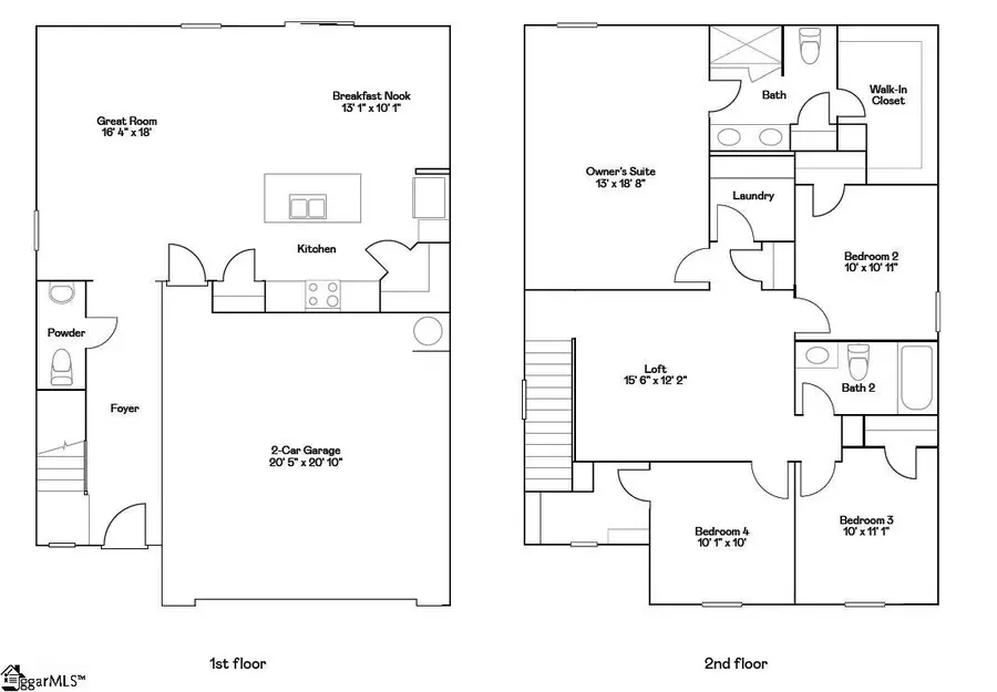 308 Meadow Gate Court, Fountain Inn, SC 29644 - #2