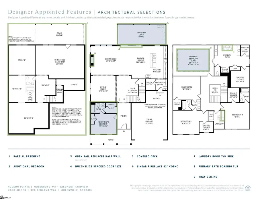 220 Redland Way, Greenville, SC 29607 - #2