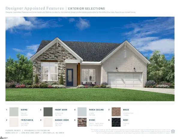 209 Redland Way #Lot21 Fairburn Fairview, Greenville, SC 29615