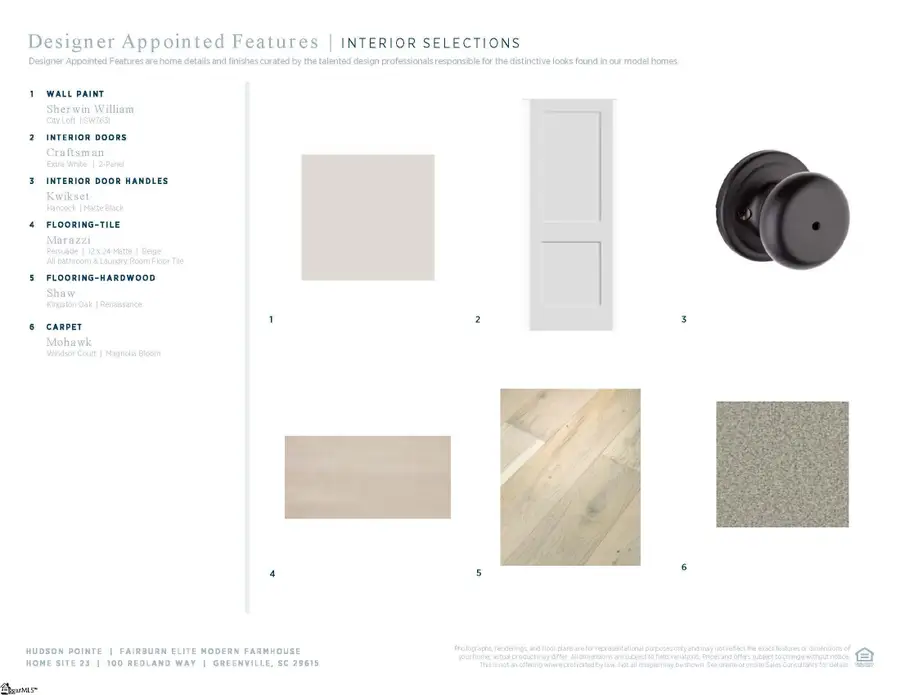 100 Redland Way #Lot23 Fairburn Elite Modern Farm, Greenville, SC 29615 - #3