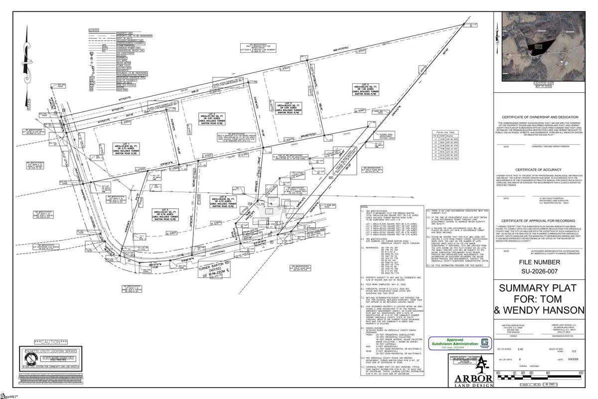 221 Turner Barton Road #Lot 3, Highland, SC 29365 - #1