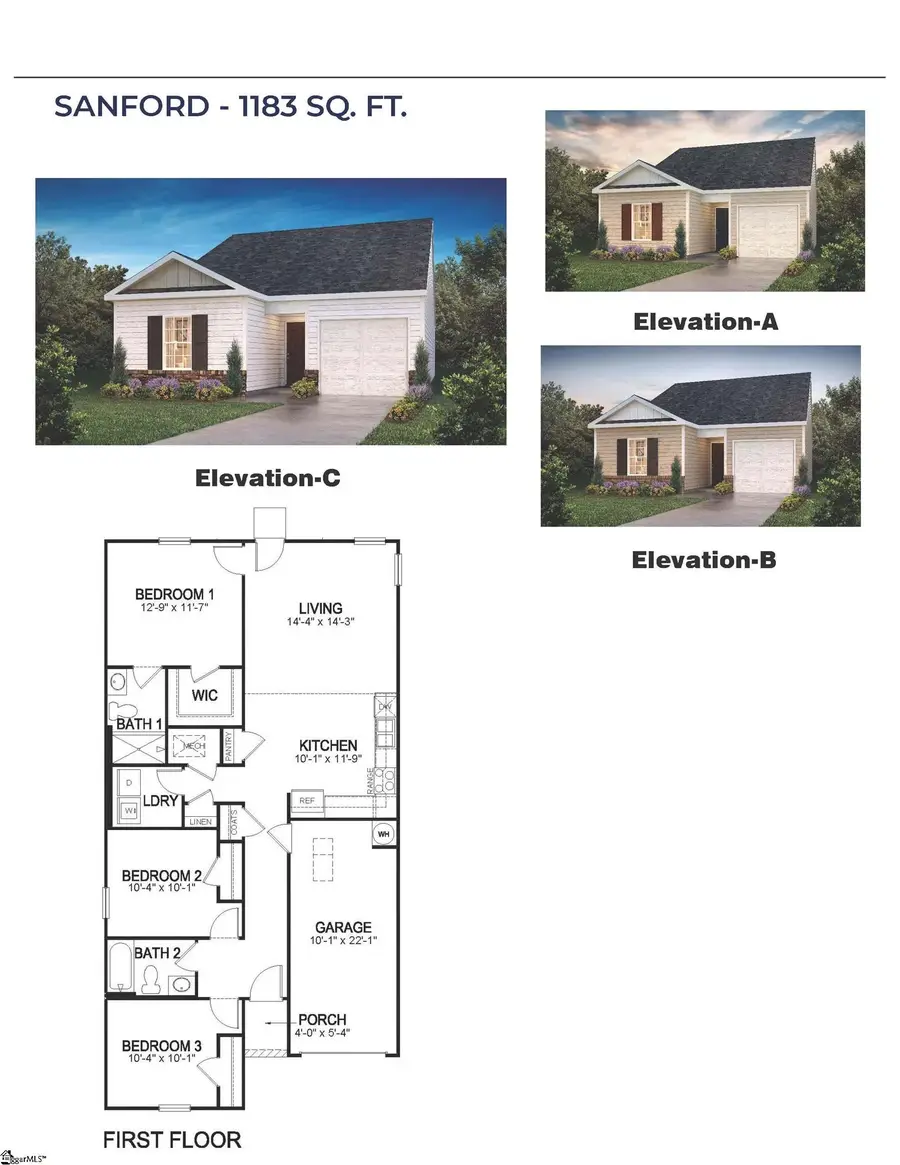 2355 Springview Court, Boiling Springs, SC 29316 - #2