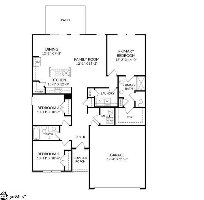 3028 Harvey Brook Court, Inman, SC 29349 - #2