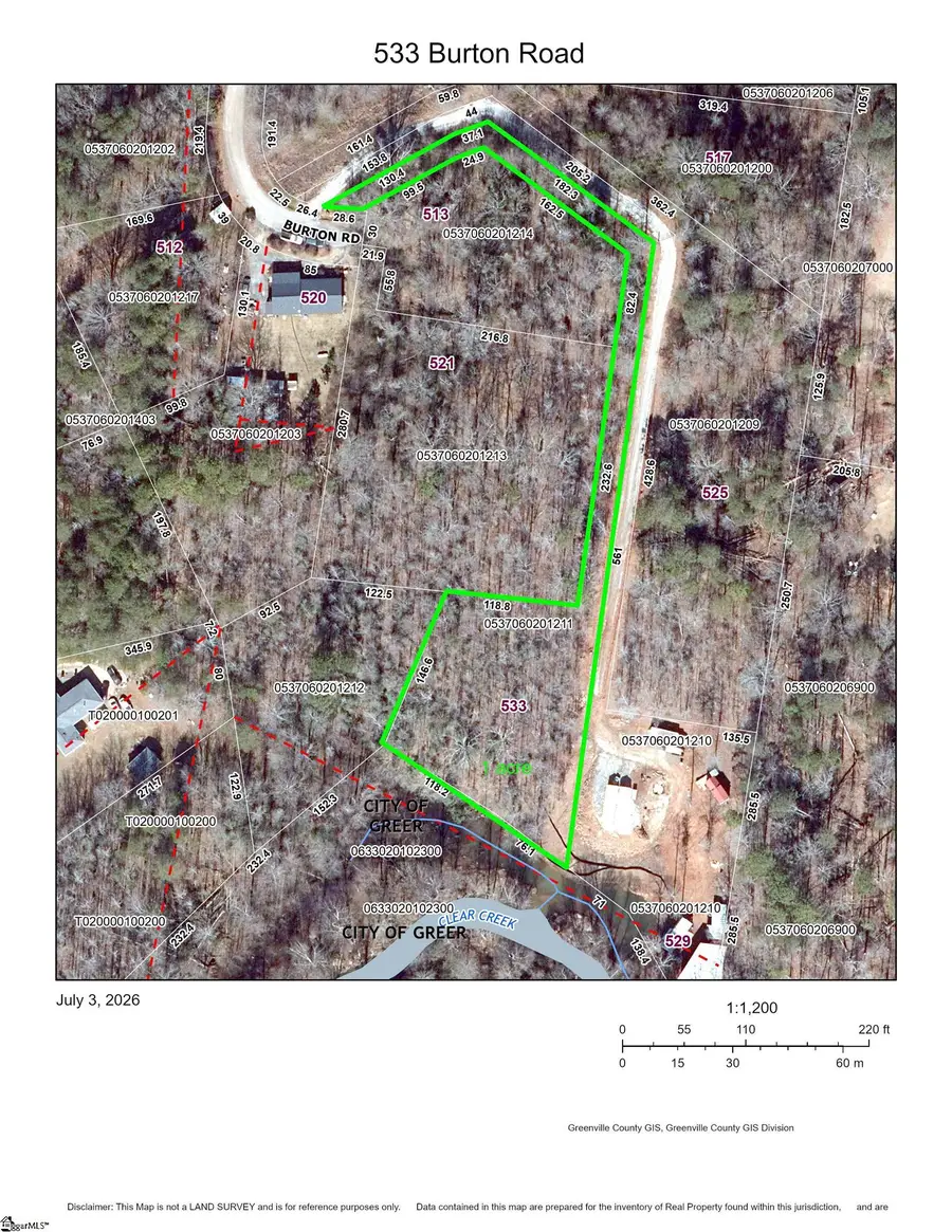 533 Burton Road, Greer, SC 29651 - #2