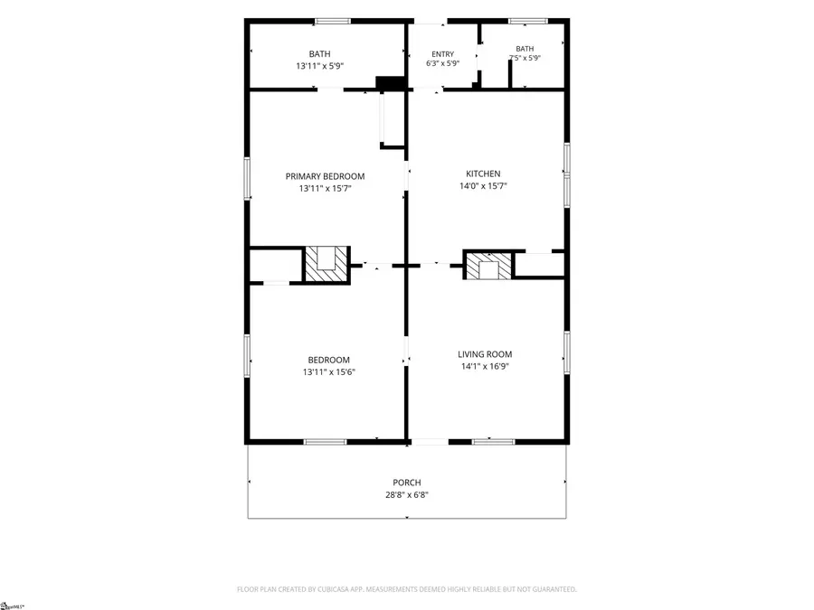 310 Hawkins Street, Wellford, SC 29385 - #3