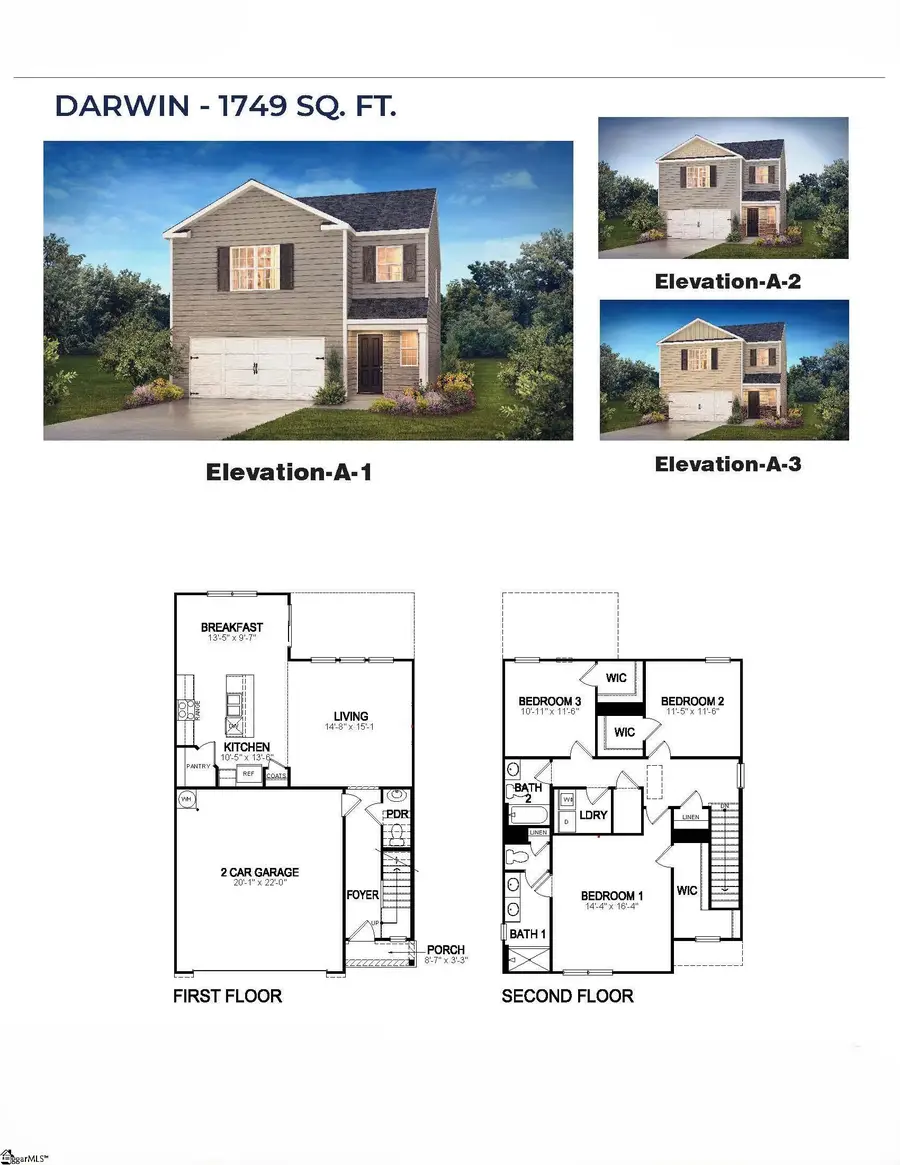 825 South Ivyblake Court, Woodruff, SC 29388 - #2