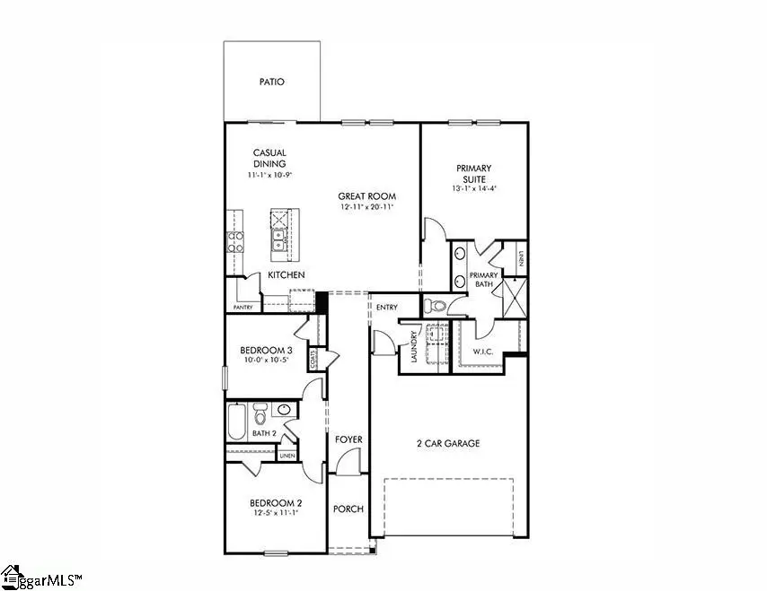 1524 Erindale Drive, Wellford, SC 29385 - #2