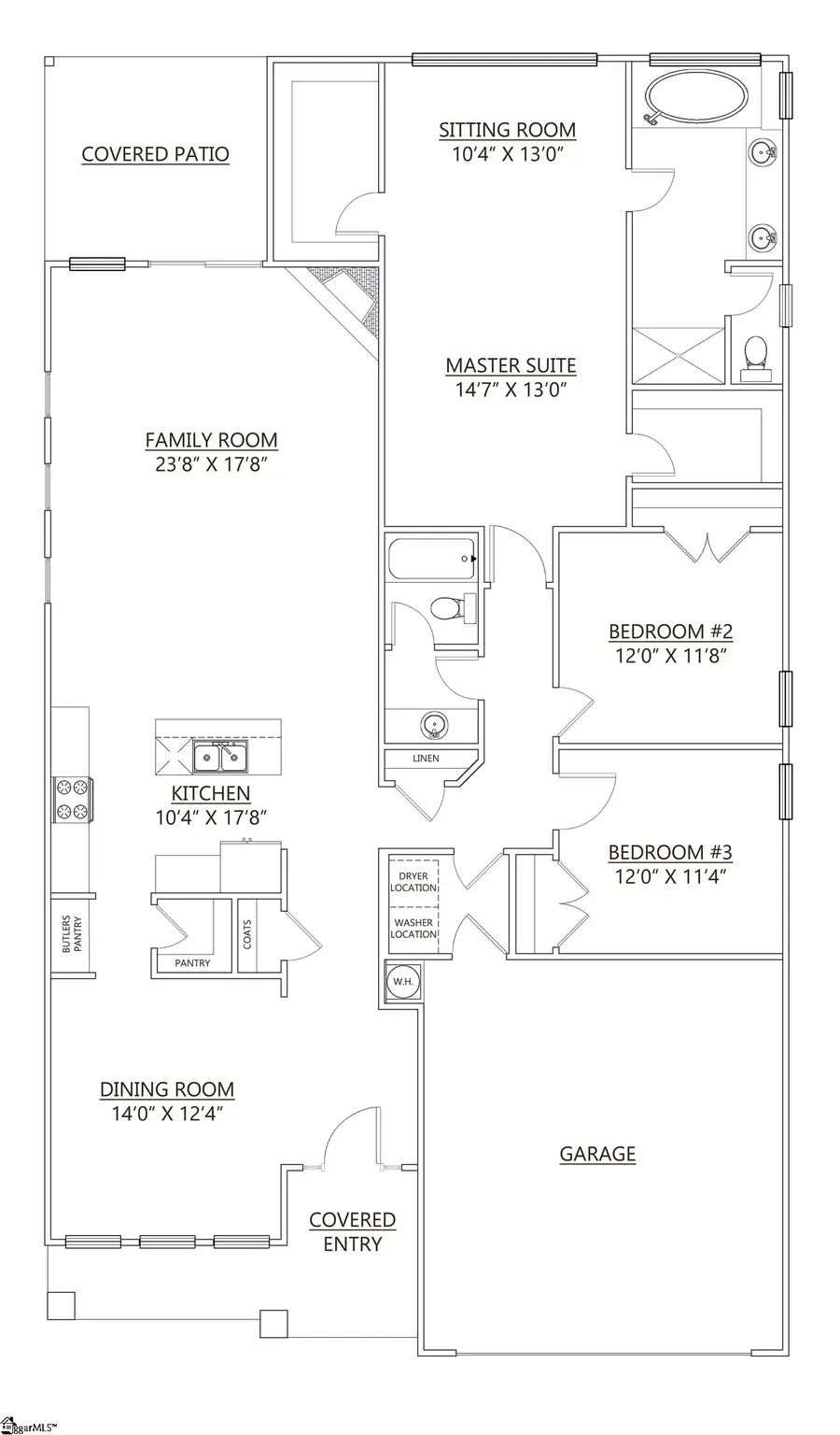 115 Watauga Road, Fountain Inn, SC 29644 - #2