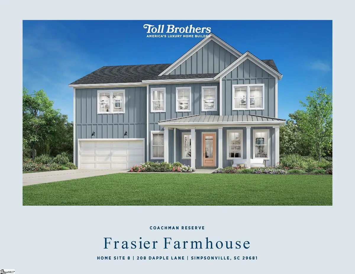 208 Dapple Lane #Lot 8 Fraiser Farmhouse, Simpsonville, SC 29681 - #1