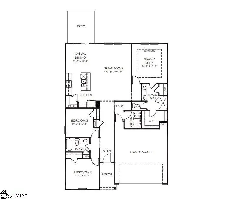 225 Moretz Place, Spartanburg, SC 29306 - #2