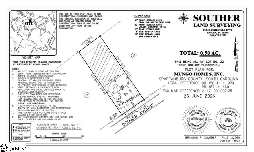442 Dodger Avenue #Lot 22, Chesnee, SC 29323 - #2