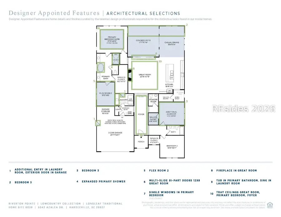 5042 Azalea Drive, Hardeeville, SC 29927 - #2