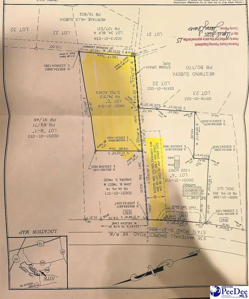 Whitehall Shores Rd, Florence, SC 29501 - Image #1