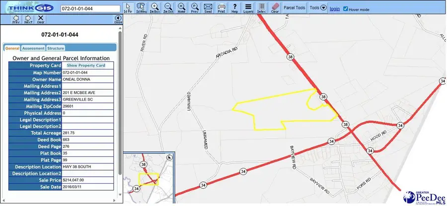 Highway 38 South, Blenheim, SC 29516 - #2
