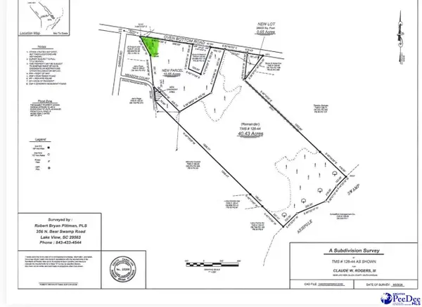Lot 1 Oven Bottom Road, Nichols, SC 29581