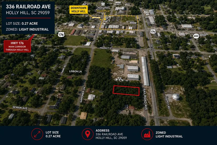 336 Railroad Avenue, Holly Hill, SC 29059 - #2