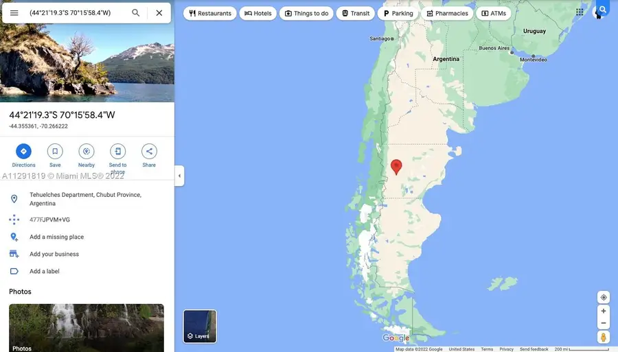 LA PATAGONIA Tehuelches Provincia Del Chubut Argentina, Mountain Home, AR  - #2