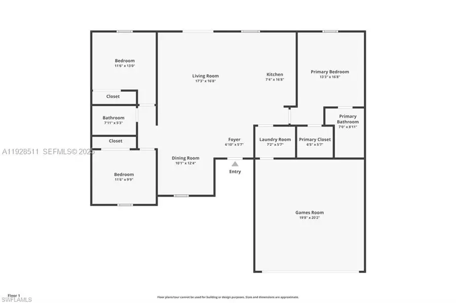 1108 Garibaldi St E, Lehigh Acres, FL 33974 - #2