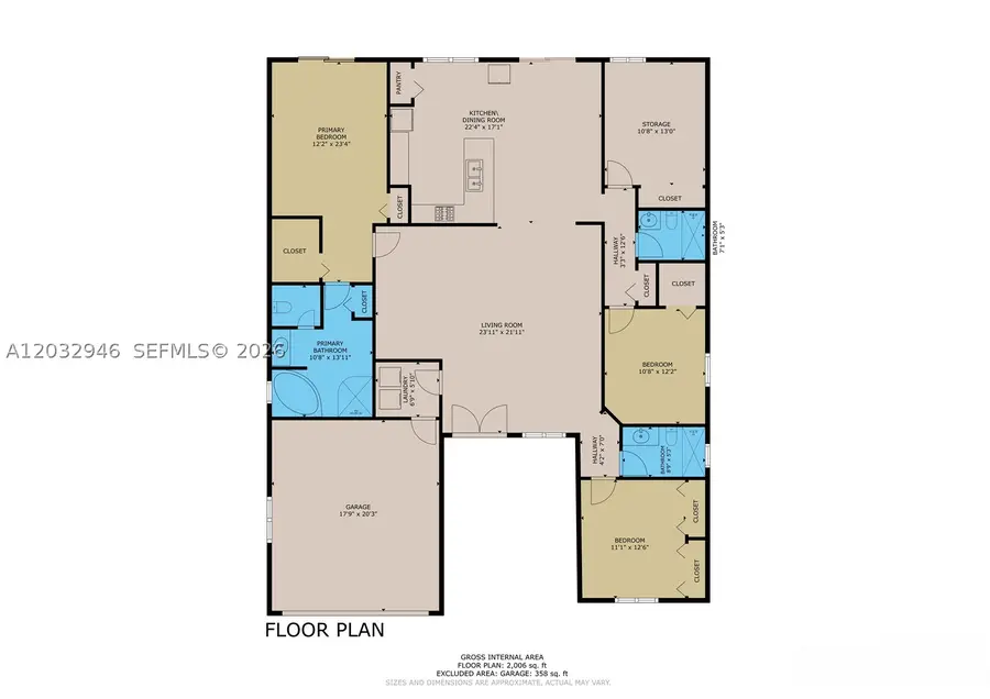 3090 SE 7th Pl, Homestead, FL 33033 - #3