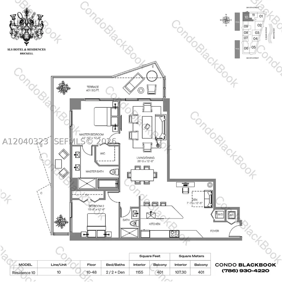1300 S Miami Ave #2110, Miami, FL 33130 - #2