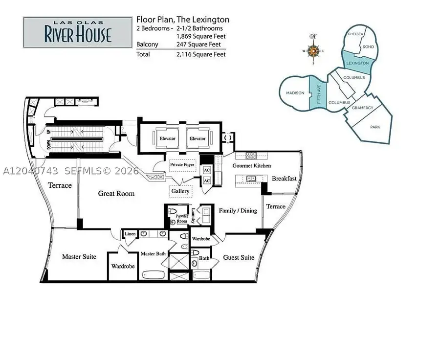 333 Las Olas Way #2506, Fort Lauderdale, FL 33301 - #2