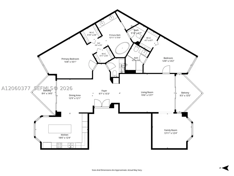 300 S Pointe Dr #2104, Miami Beach, FL 33139 - #3
