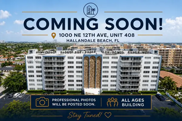 1000 NE 12th Ave #408, Hallandale Beach, FL 33009