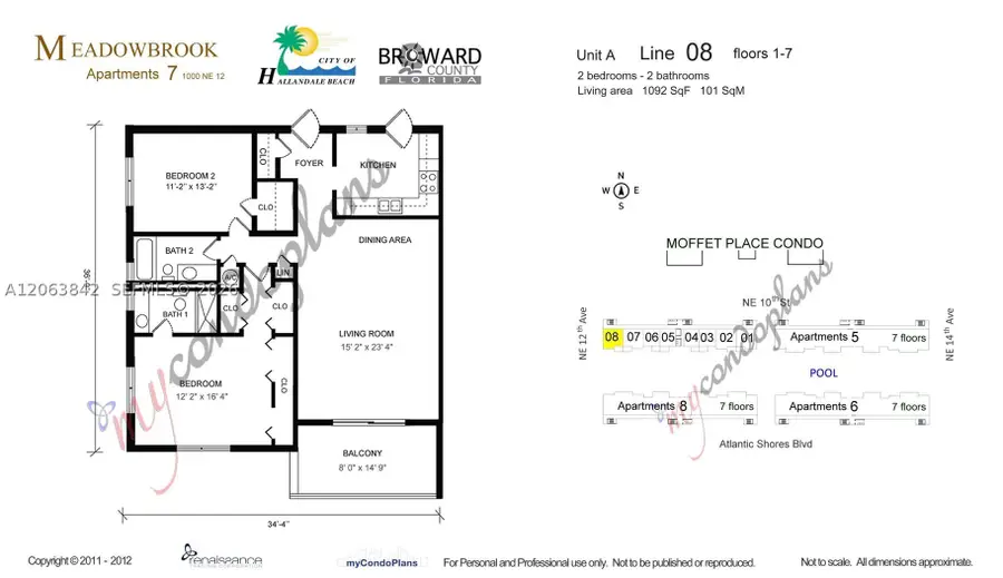 1000 NE 12th Ave #408, Hallandale Beach, FL 33009 - #2