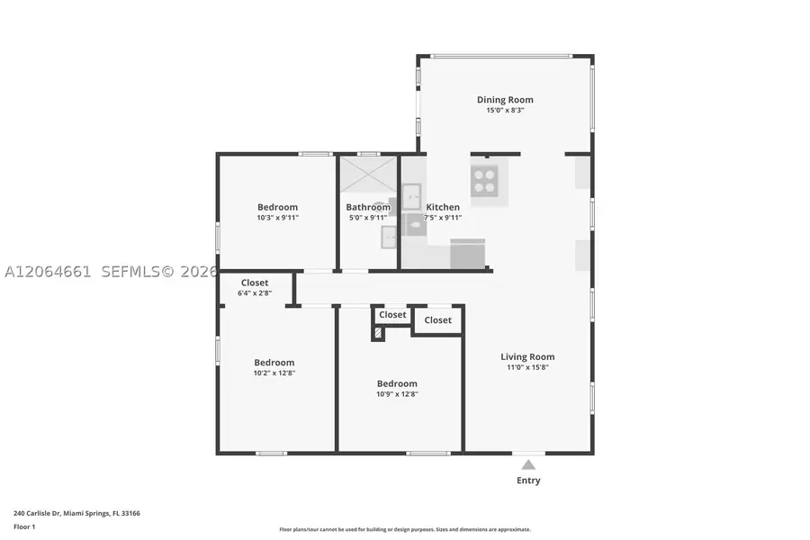 240 Carlisle Dr, Miami Springs, FL 33166 - #3