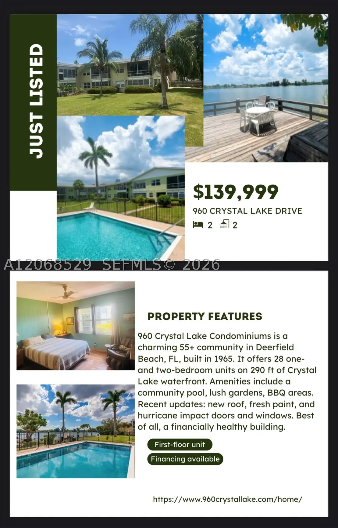 960 Crystal Lake Dr #114, Deerfield Beach, FL 33064 - #1