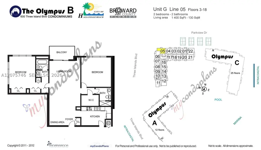 600 Three Islands Blvd #305, Hallandale Beach, FL 33009 - #2