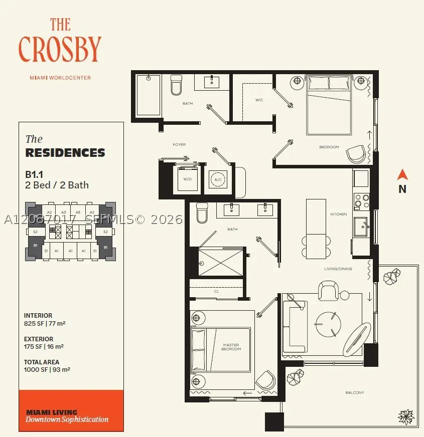 11 NE 6th St #2207, Miami, FL 33132 - #2
