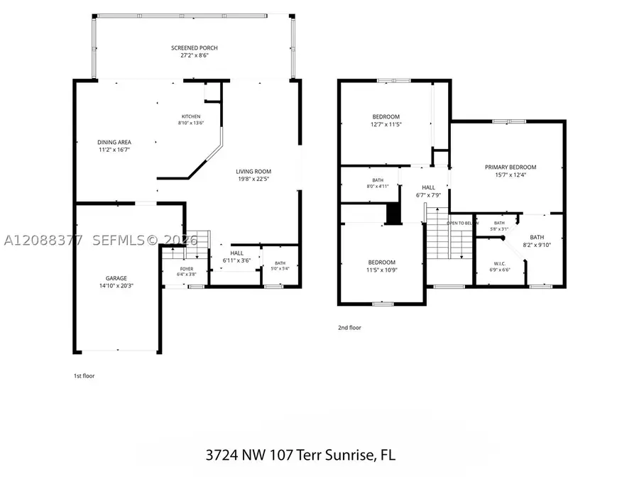 3724 NW 107th Ter, Sunrise, FL 33351 - #3