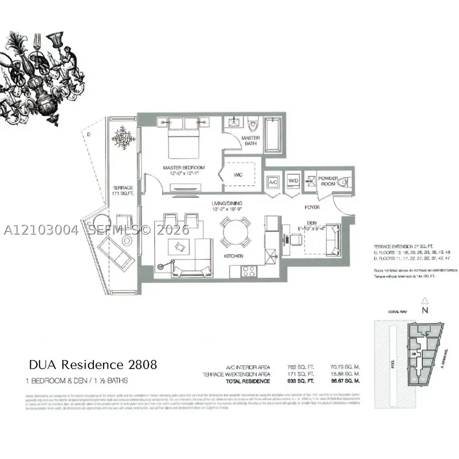 1300 S Miami Ave #2808, Miami, FL 33130 - #3