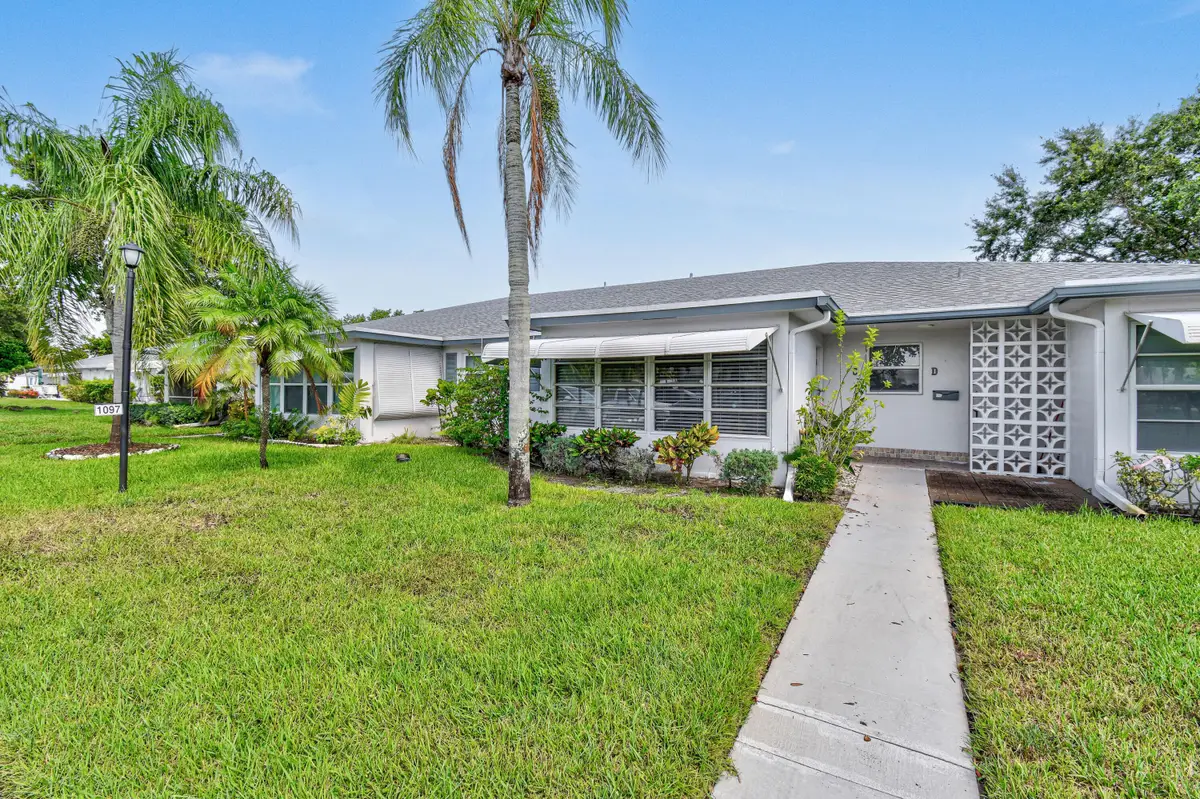 1097 Circle Terrace W #C, Delray Beach, FL 33445 - #1