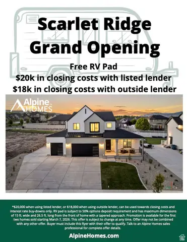 2597 N Scarlet Rd #257, Eagle Mountain, UT 84005 - #3