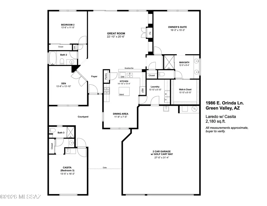 1986 E Orinda, Green Valley, AZ 85614 - #2