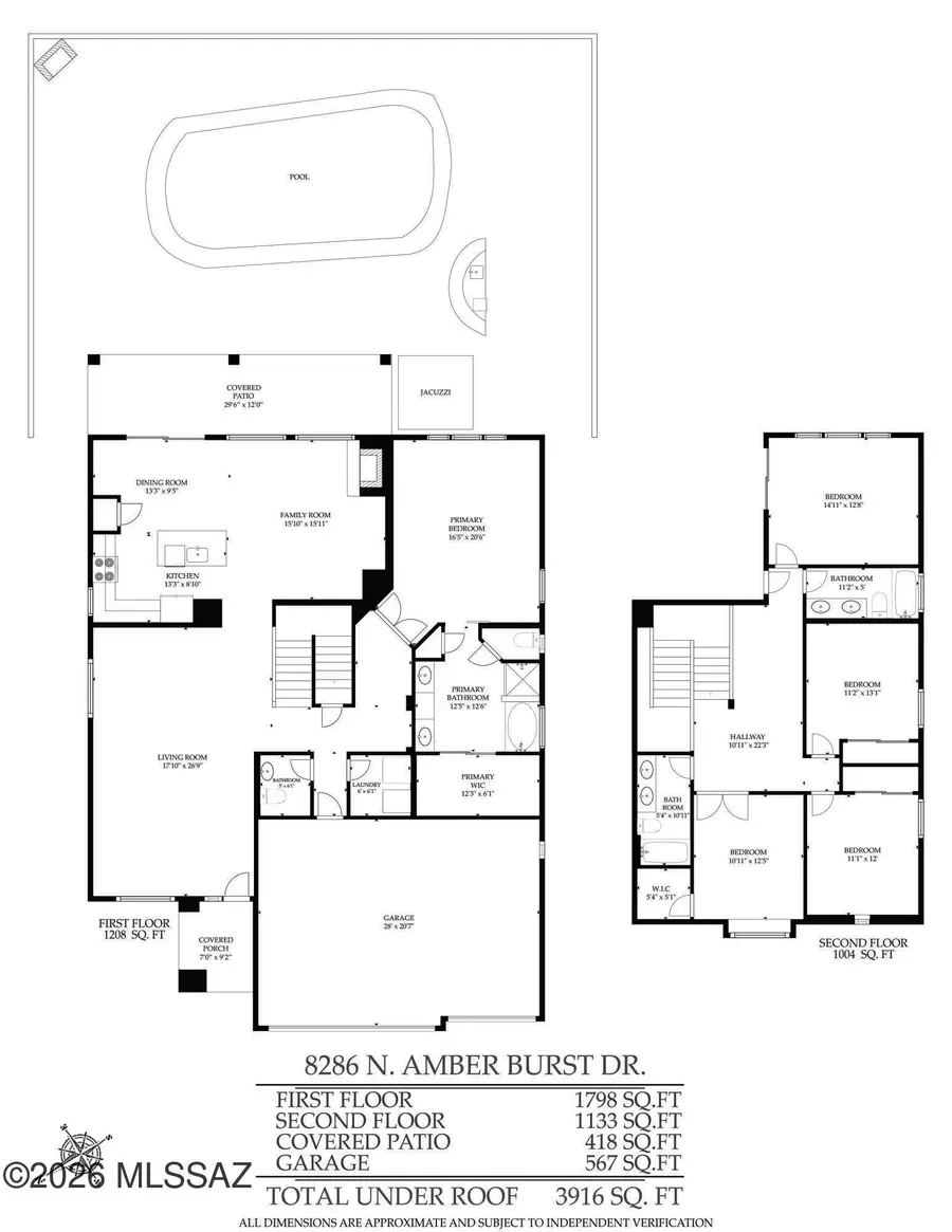 8286 N Amber Burst, Tucson, AZ 85743 - #2
