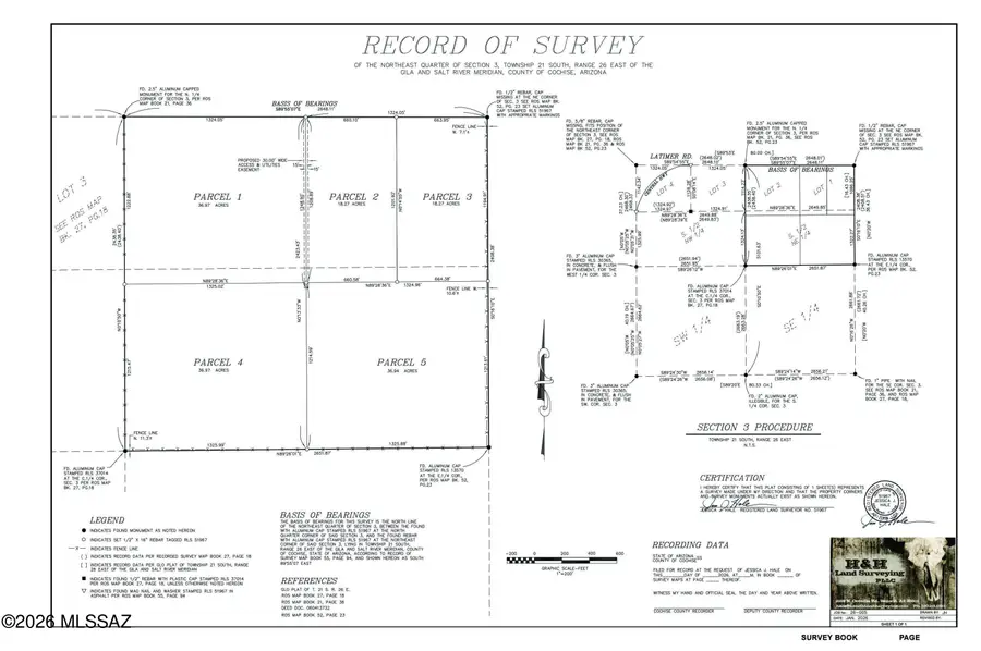 36.97 Acre W Latimer, Elfrida, AZ 85610 - Image #2