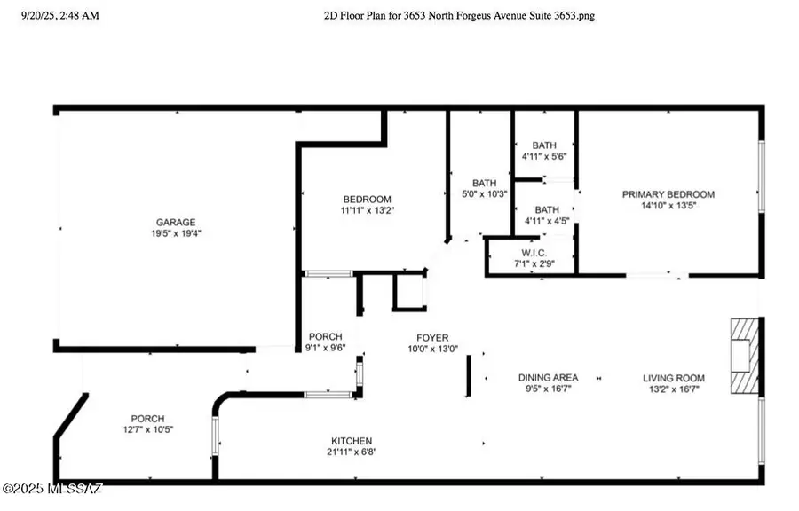 3653 N Forgeus, Tucson, AZ 85716 - #2