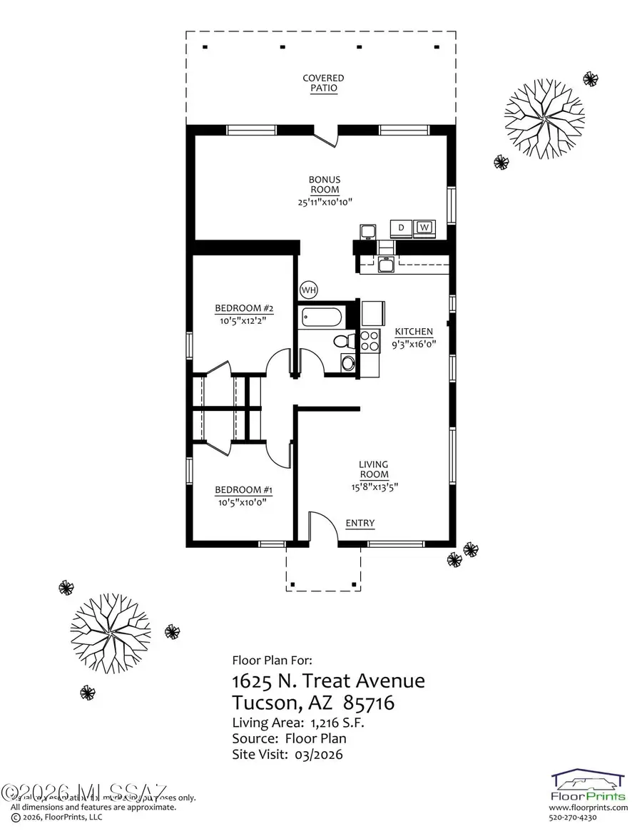 1625 N Treat, Tucson, AZ 85716 - #2