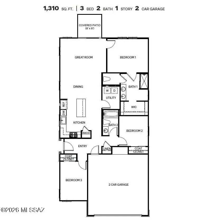 10455 W Guildford, Marana, AZ 85653 - #2