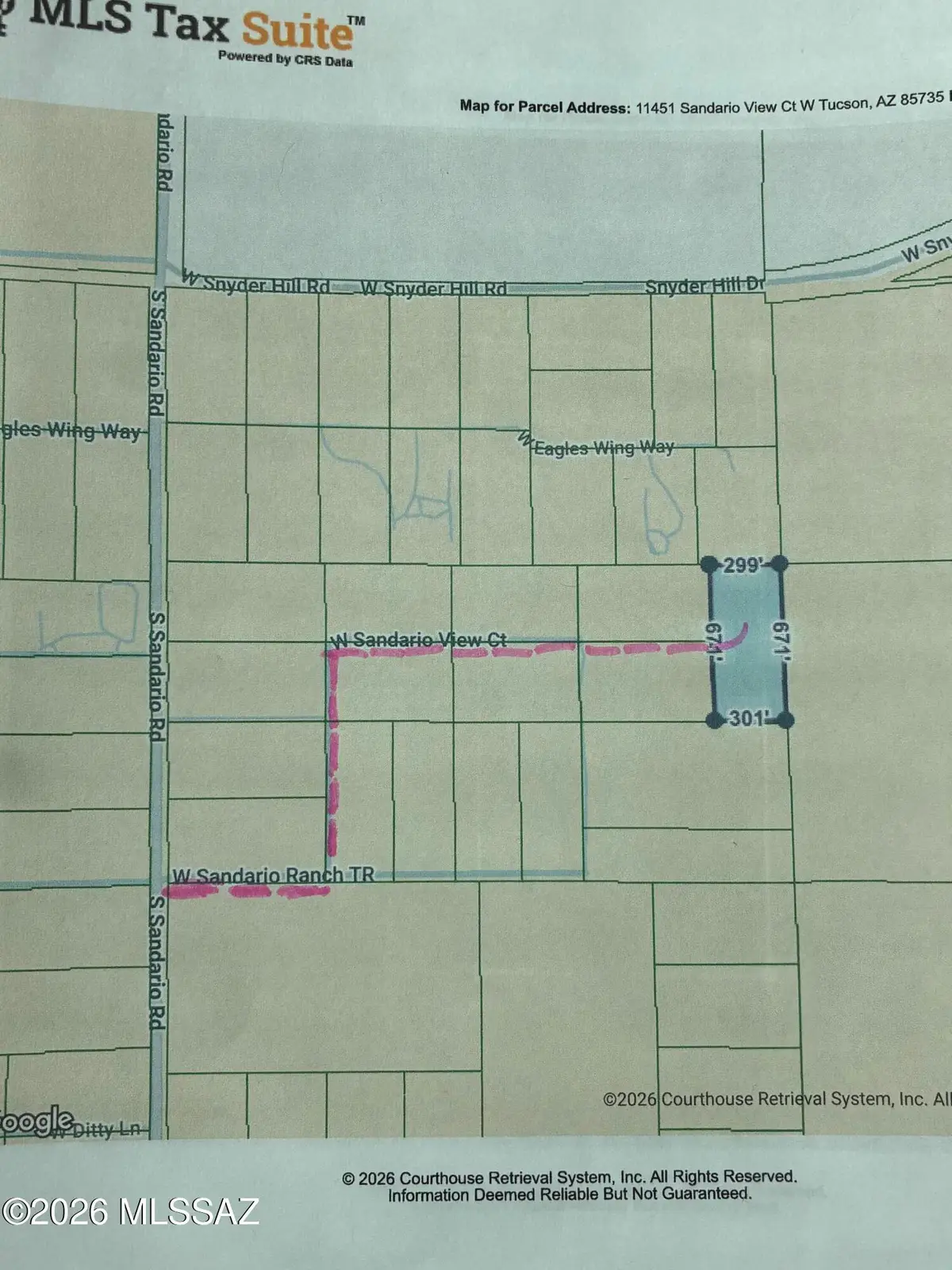 11451 W Sandario View, Tucson, AZ 85735 - #1