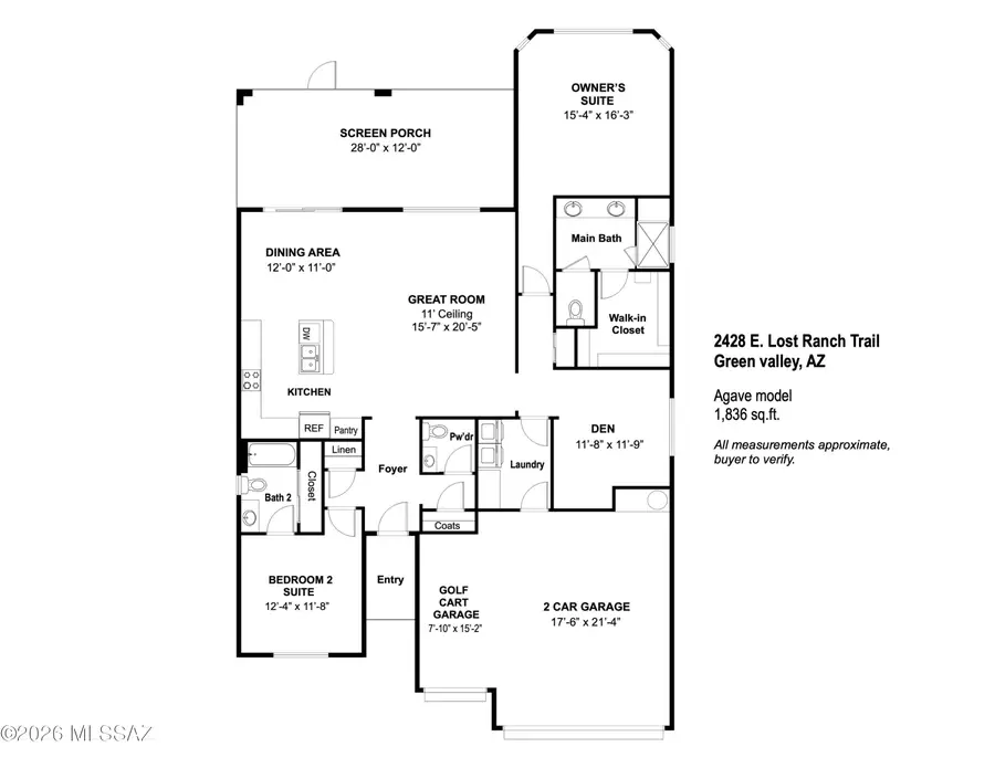2428 E Lost Ranch, Green Valley, AZ 85614 - #2